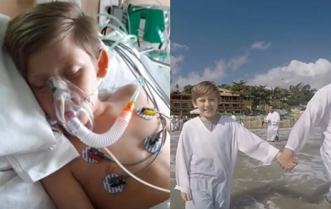  Después de una lesión cerebral, un niño que fue declarado ‘muerto’ vuelve a la vida y se bautiza