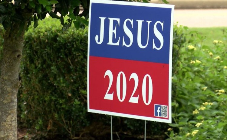  Colocan miles de carteles «Jesús 2020» en todo EE.UU.: «Él es el único camino»