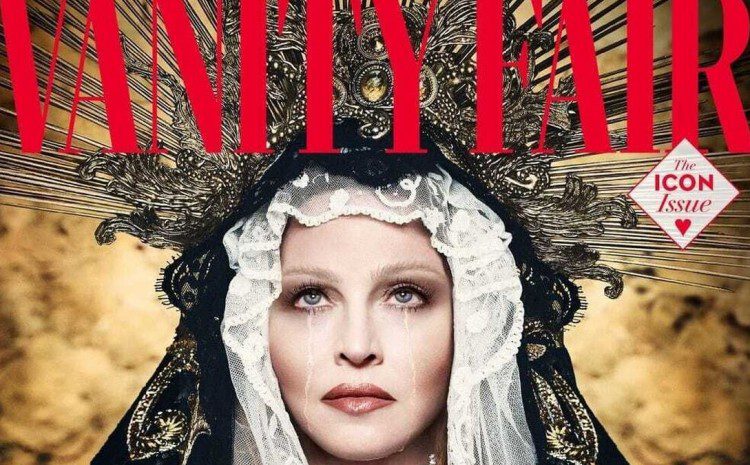  Madonna posa para la controvertida sesión de fotos con el tema de la Última Cena y llama a su trabajo «El espejo de las enseñanzas de Jesús»